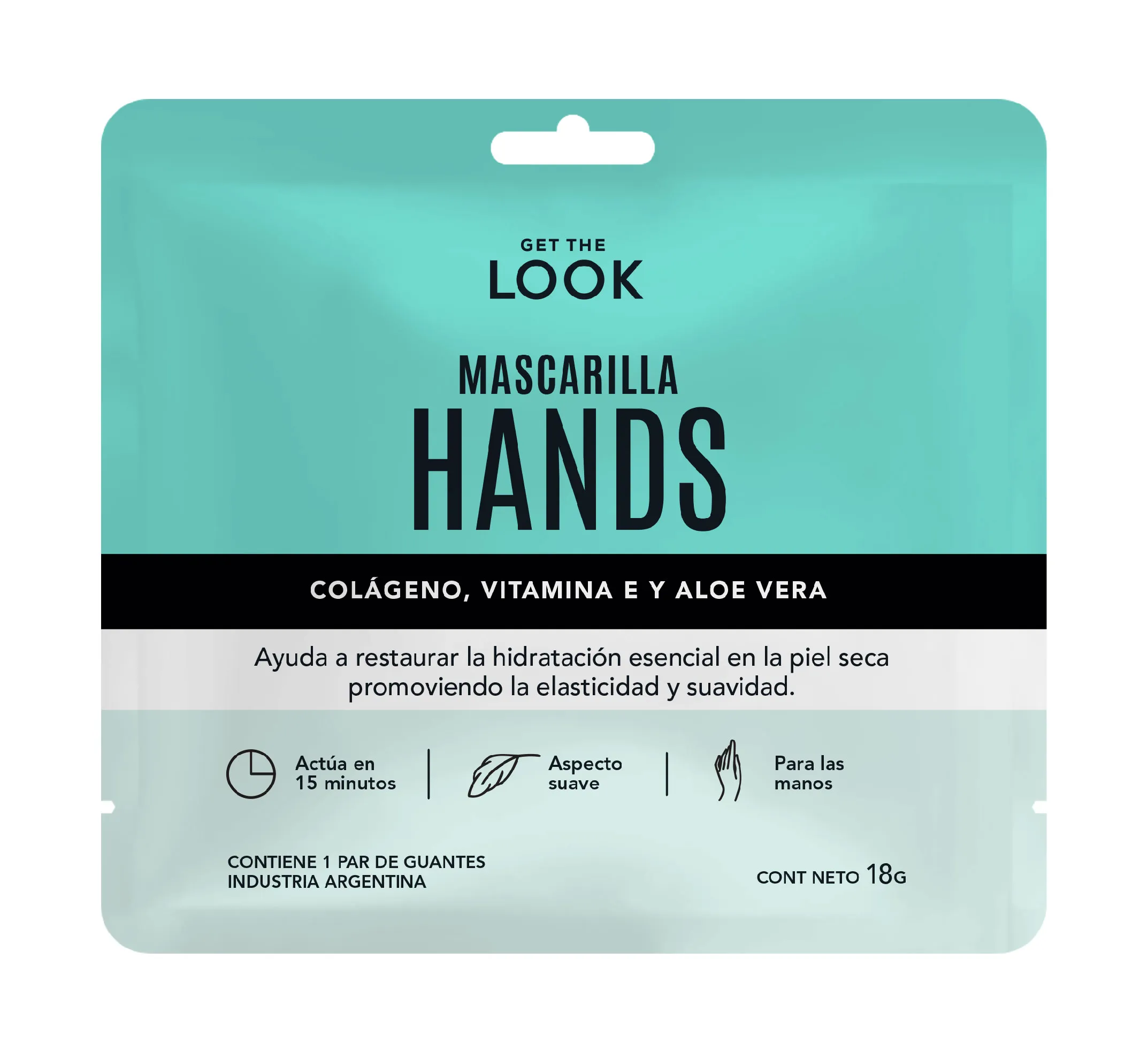 mascarilla para manos get the look